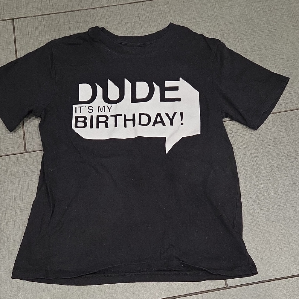 Place Black and White Birthday Tee